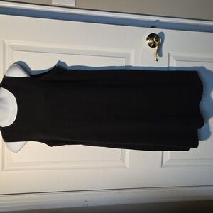 Gaiam Black Sleeveless Dress Sz L